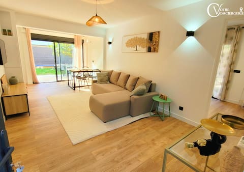 Comfort & air conditioning – Garden, close to sea & city