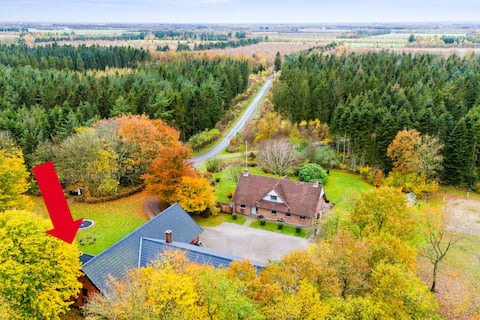Childfriendly home in the woods