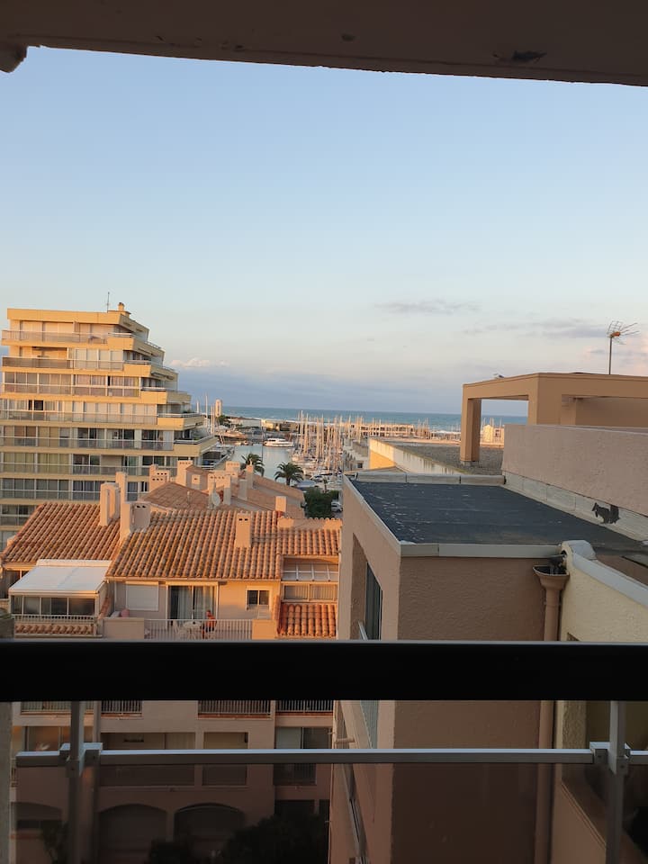 Nid Au Port De Canet - Torreilles