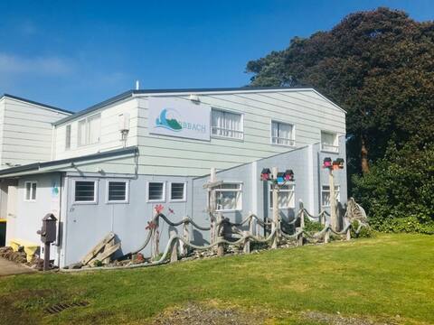 BBBach - sleeps 28. $ is for 10ppl. Squash court