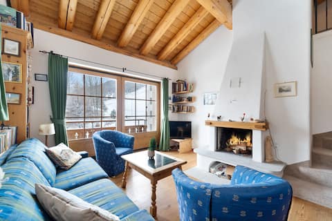 Luxury Chalet St. Moritz with View – 4 Bedrooms