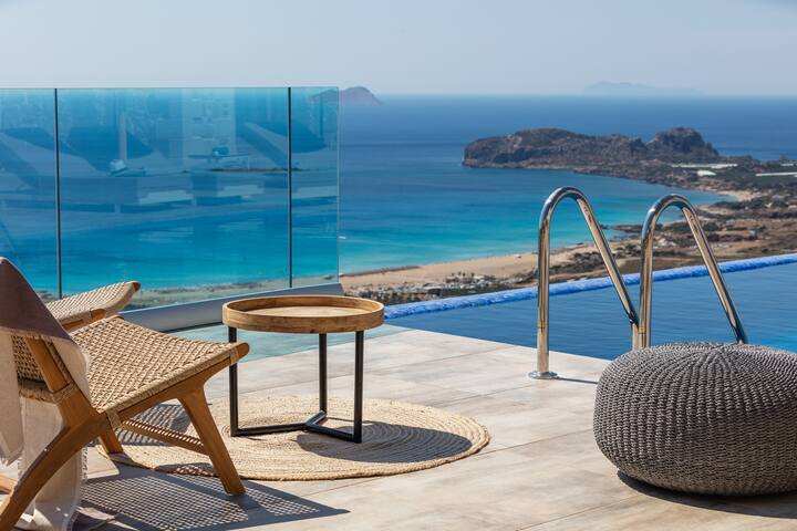 Villa Gardenia, pool, sea view, BBQ, luxury, quiet