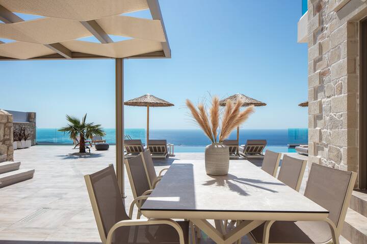 Villa Gardenia, pool, sea view, BBQ, luxury, quiet gallery image 2