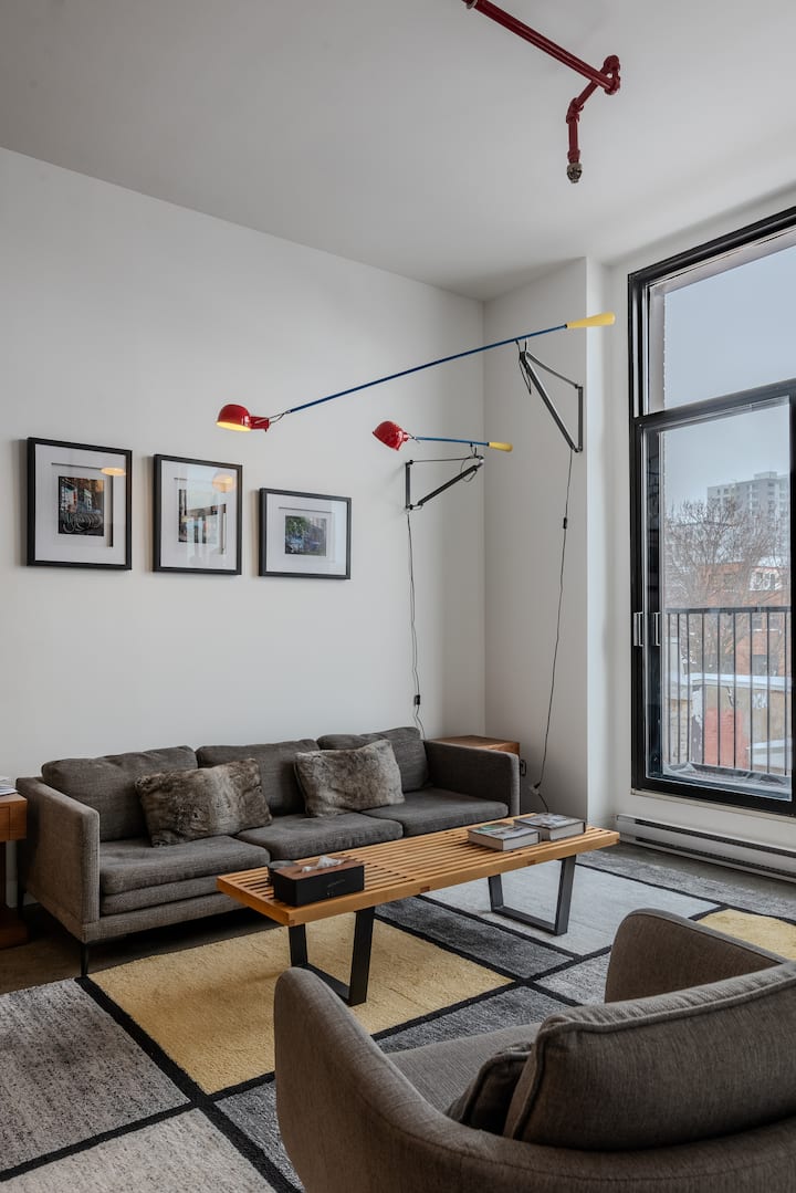 モダンでデザイナーズの快適な空間。