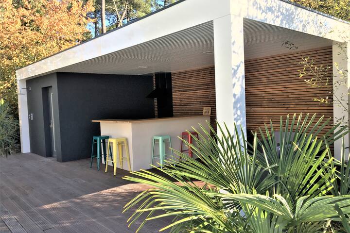 Villa avec piscine entre Bordeaux et Arcachon gallery image 5