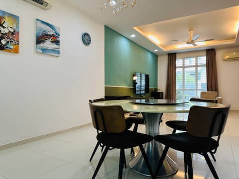 Shamrock Bay Haven 5BR Homestay@22pax@B.Ferringghi