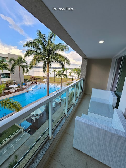 Brisa do Lago Pool View By Rei dos Flats