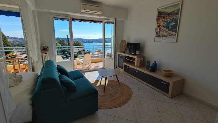 Grand Studio Vue Mer. - Villefranche-sur-Mer
