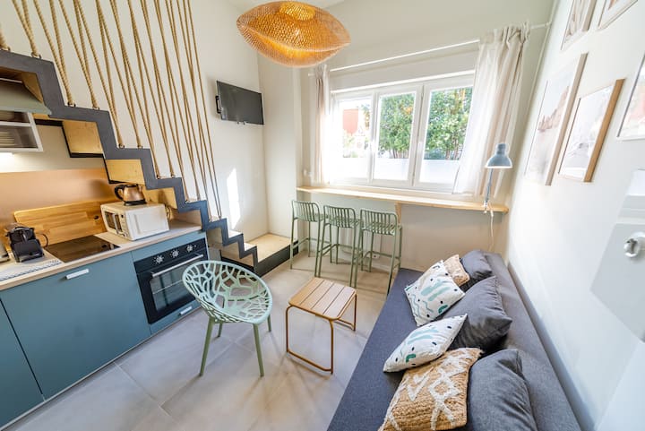 Studio Moderne En Duplex Gratte-ciel Villeurbanne - Villeurbanne