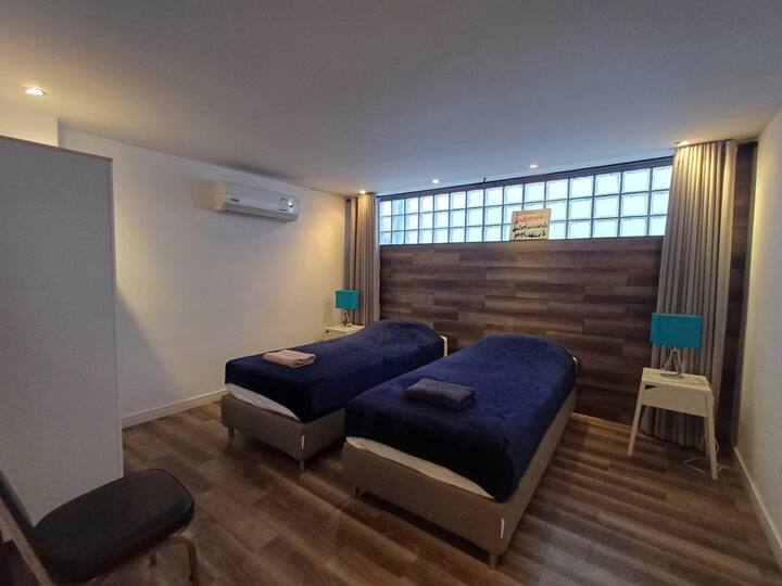 Double room (2 beds), wardrobe, air conditioning