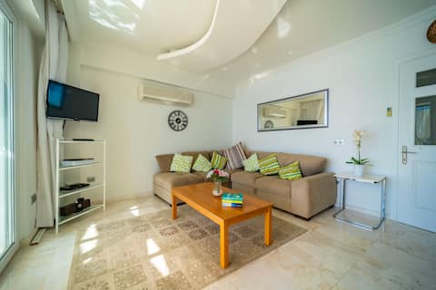 Popular Airbnb listing: Apartment for 5 people with a view of Olympos 6 in Antalya