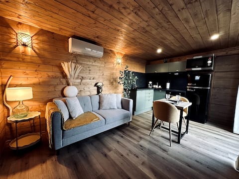 Successful Airbnb property: Lodge & private Jacuzzi Majolie Nuit in Pas De Calais
