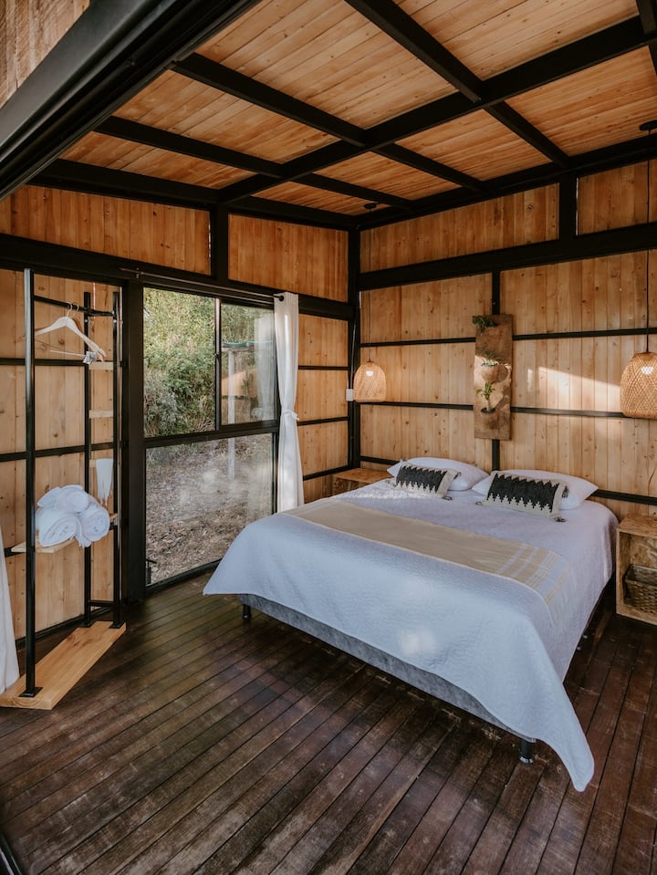 Cabaña Con Jacuzzi, Fogata Y Bbq - Bucaramanga