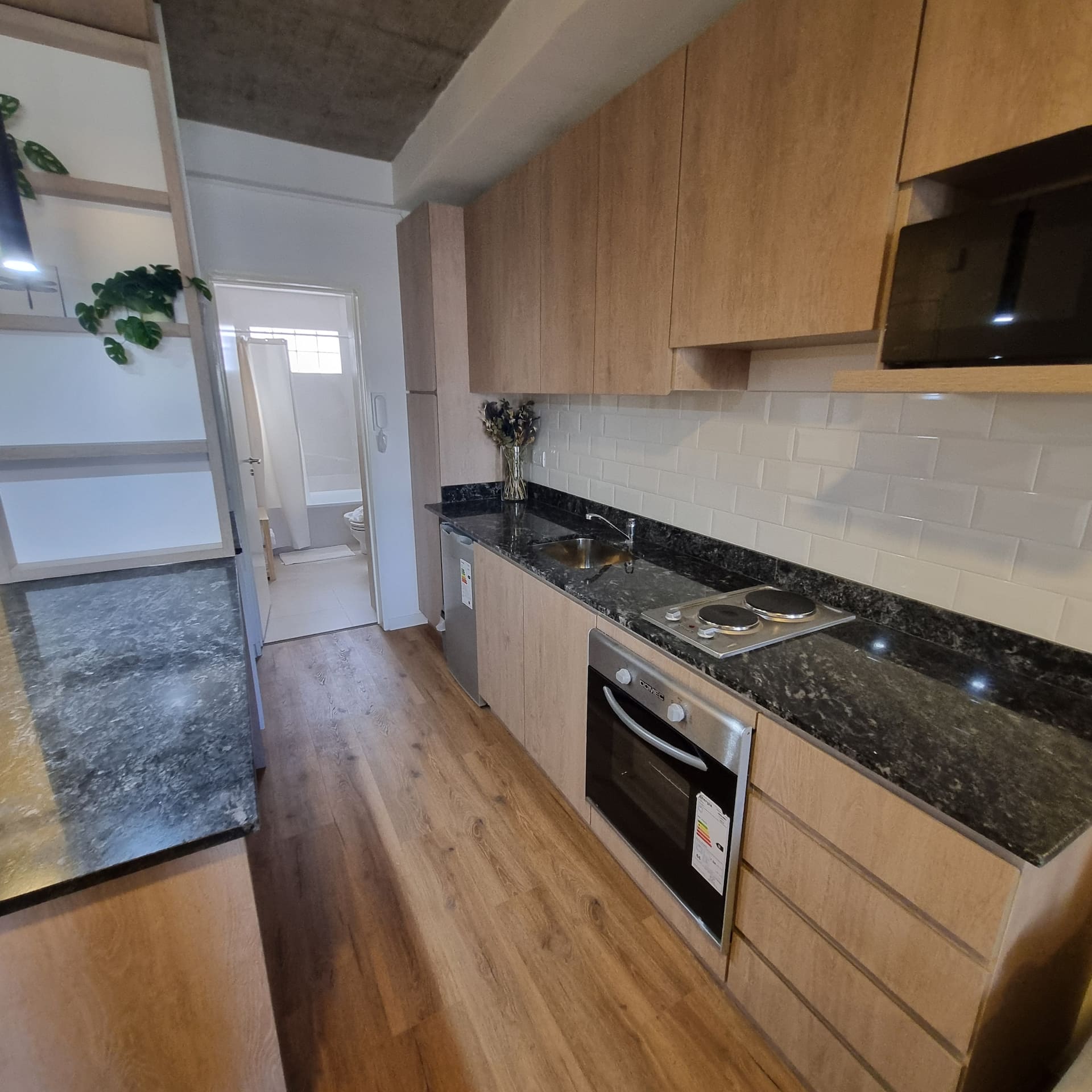 Furnished studio apartment in San Nicolás