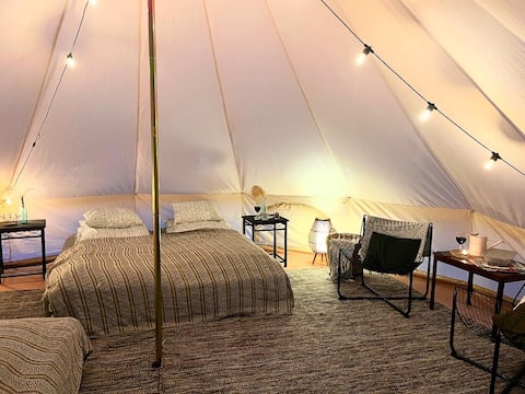Top Airbnb: Glamping at Nedrabygård in Tomelilla