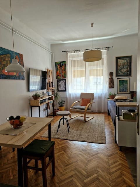 Popular Airbnb listing: Super Cosy Apartment , located on Trešnjevka in Grad Zagreb