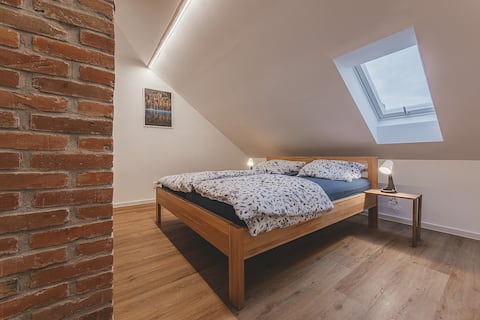 Family apartment with garden whirlpool
