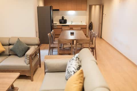 [b& Flat Garden 1] Maximum 15 people/8 minutes from Hanazonocho Station/150 sqm single-family house/