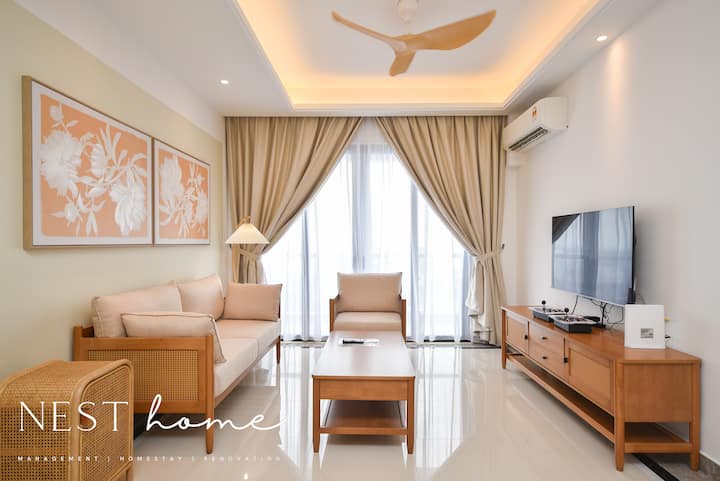 D'zen Haus @ R&f Seineregion【180' Unblock Seaview】 - Johor Bahru