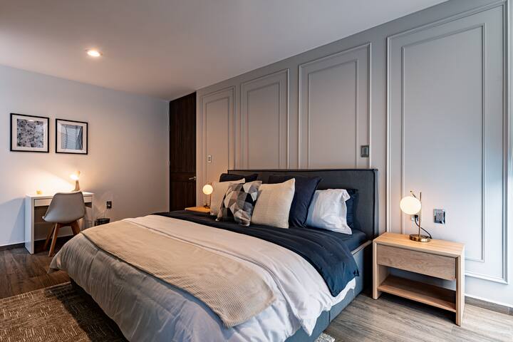 Urban Hideaway with Private Balconies & Coworking gallery image 5