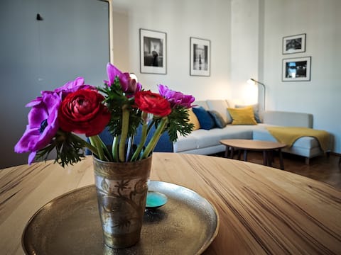 Beliebte Airbnb-Anzeige: Apartment (58 sqm) in the Paulusviertel in Halle/Saale in Halle (Saale)