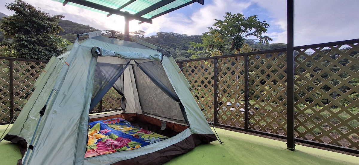 Tente équipée du Camping Nany