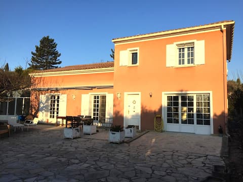 Villa "Les Olivades" - Garden - Above-ground pool