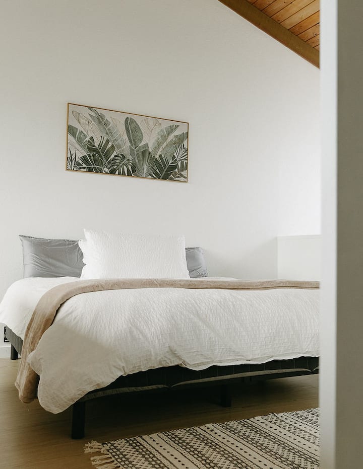 Loft luminoso y aireado con acceso a un baño completo