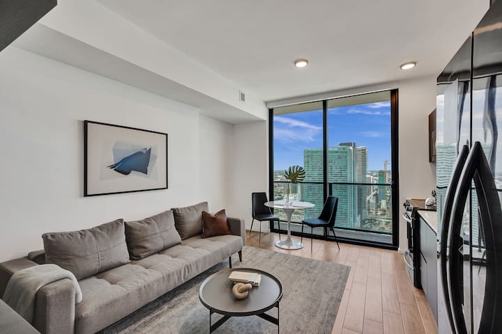 The Miami Studio W/ Bay Views 43rd Fl - Miami