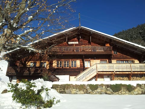 Large Chalet in the Vaudoise Alps, Switzerland