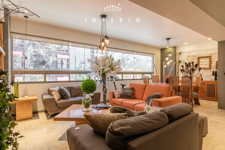 Lujoso departamento XL en CDMX