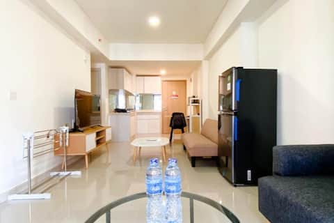 Modern Minimalist Apartment With Study Room