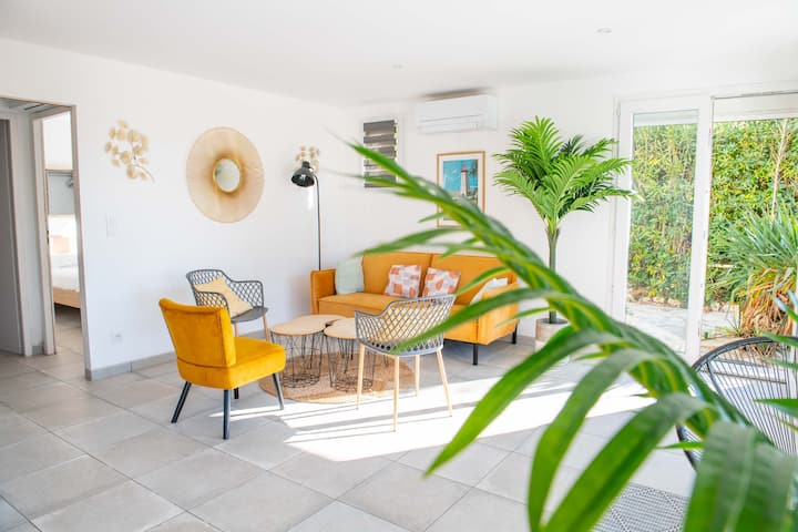 Leucate house rental 

Living Room