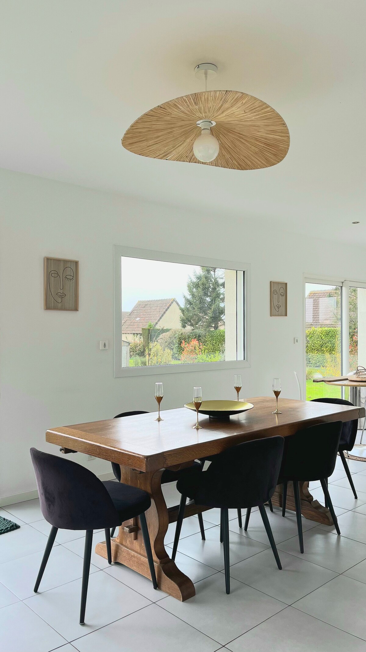 Salle à manger de la maison