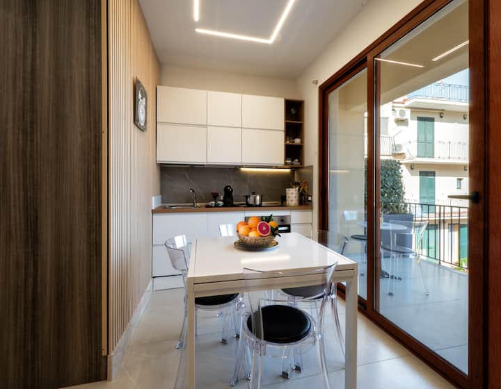 (Zen Orlando House) Loft Con Vista Mare+parking 1d - Taormina