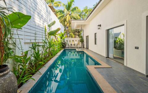 Luxury 3bhk Siolim Villa with Private Pool