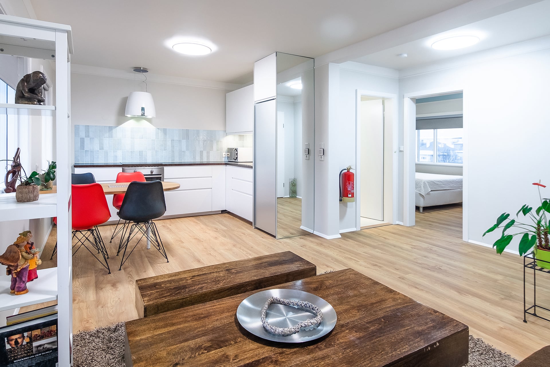 Downtown-2x2-New Design-Apartment-free parking