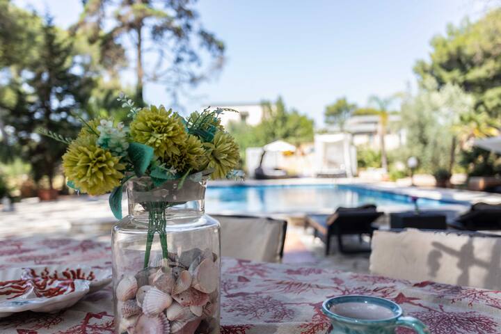 Villa Sole con piscina/bbq/Sauna