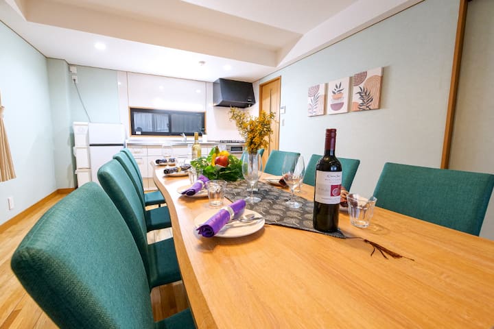 【Iroha】159㎡｜直达成田/羽田机场｜最多14人｜4室2厅3卫2浴｜免费停车2台