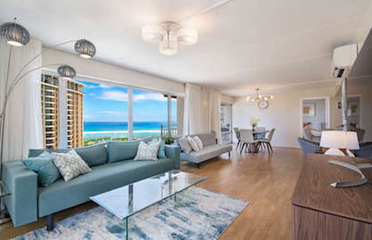 New! Ilikai Resort OceanView 2 Bedroom/2Bath Suite