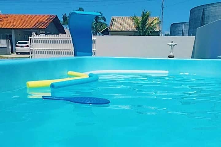 Casa De Praia Com Piscina - Guaratuba