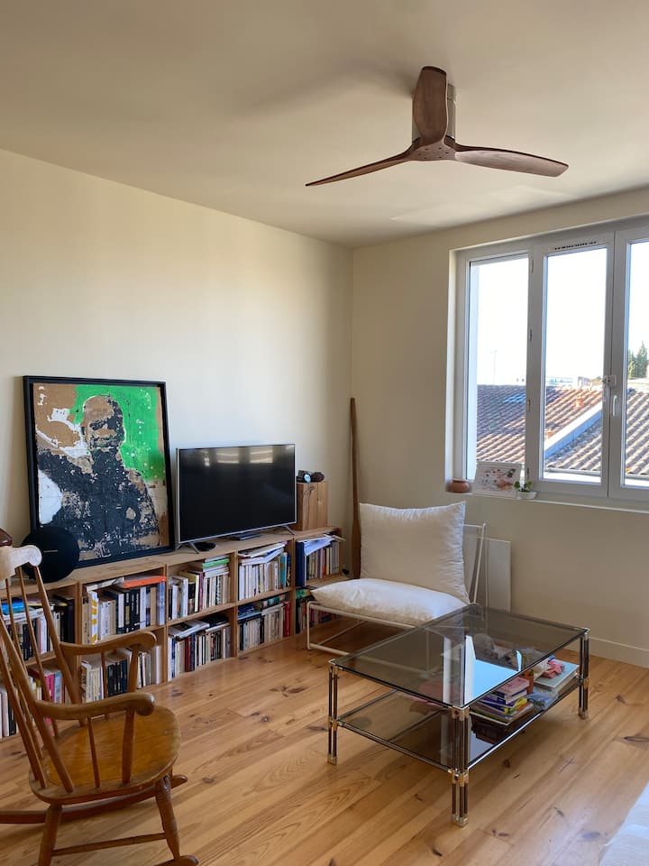 Appartement 2 Chambres Terrasse Privée Ensoleillée - Bordeaux