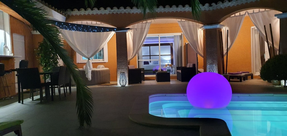 Ch. N°2  Chambre tout confort Clim,  jacuzzi, - Saint-Pargoire