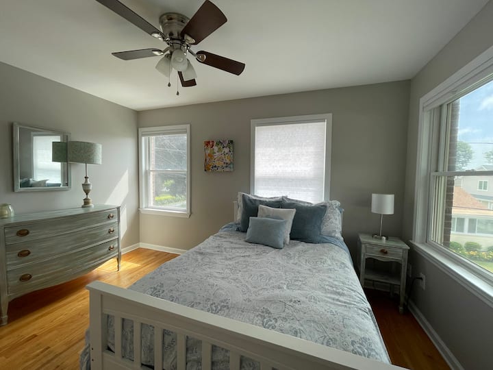 Bedroom 4 has full size bed and a trundle bed underneath.
