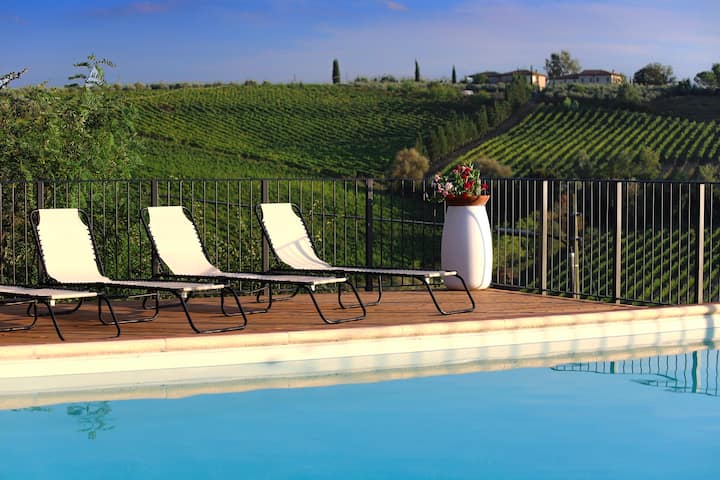 Charming House W/private Pool Near San Gimignano - San Gimignano