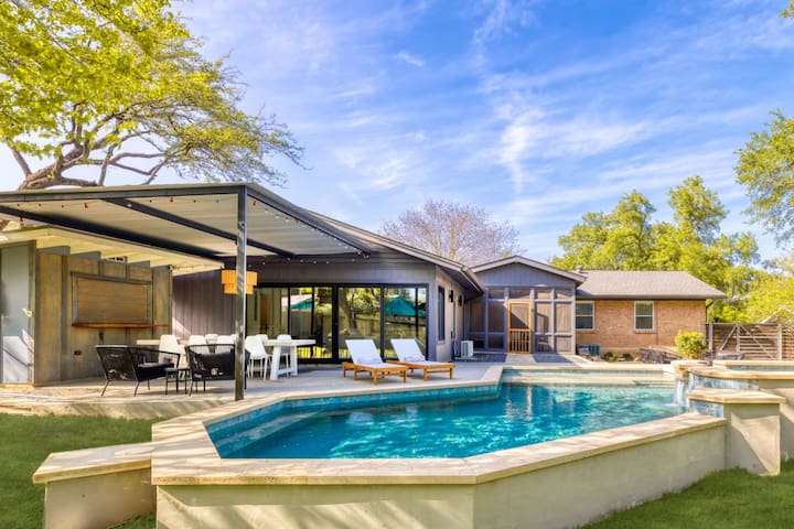 Spacious ATX Escape | 4BR + Pool | Mins to Zilker