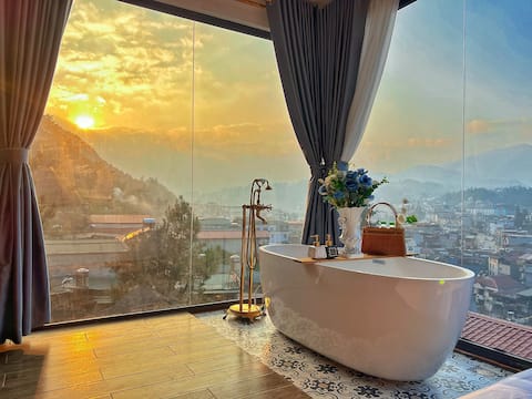 Clay Villa/4 Bedrooms/ Sapa center/ Super Location