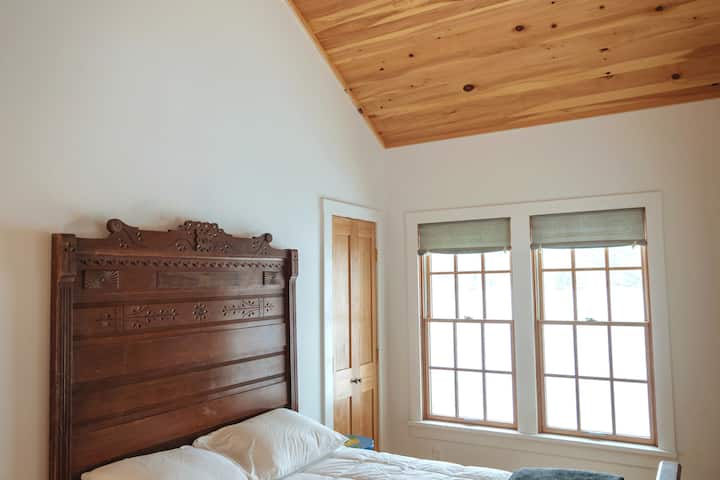 First bedroom at top of stairs. 