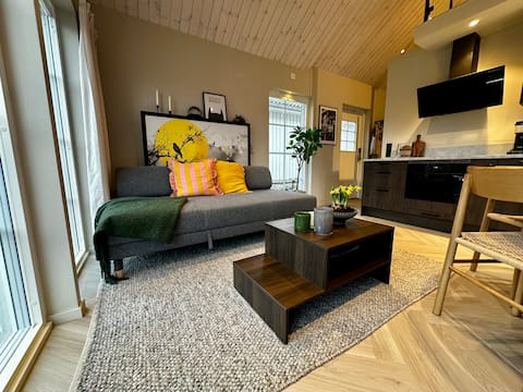 Newly built guest house with 300 m to swimming area
