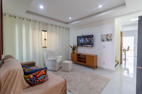 Imóvel de sucesso: House II: Pool, Hydro and Barbecue em Aparecida De Goiânia